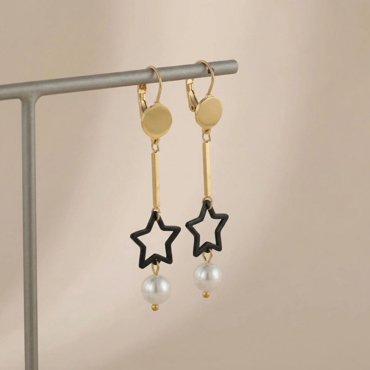 Star Dangle Earrings